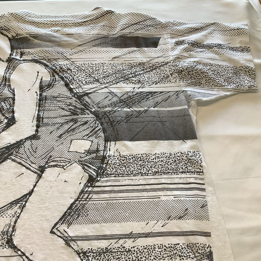 1990s Basketball AOP T-shirt