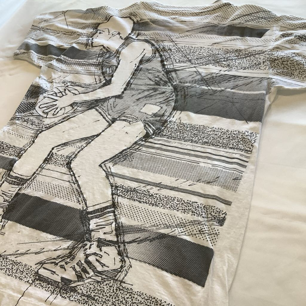 1990s Basketball AOP T-shirt