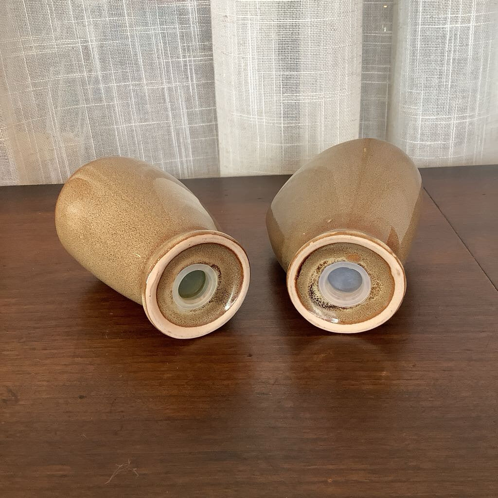 Mid Century Modern Salt and Pepper Shakers