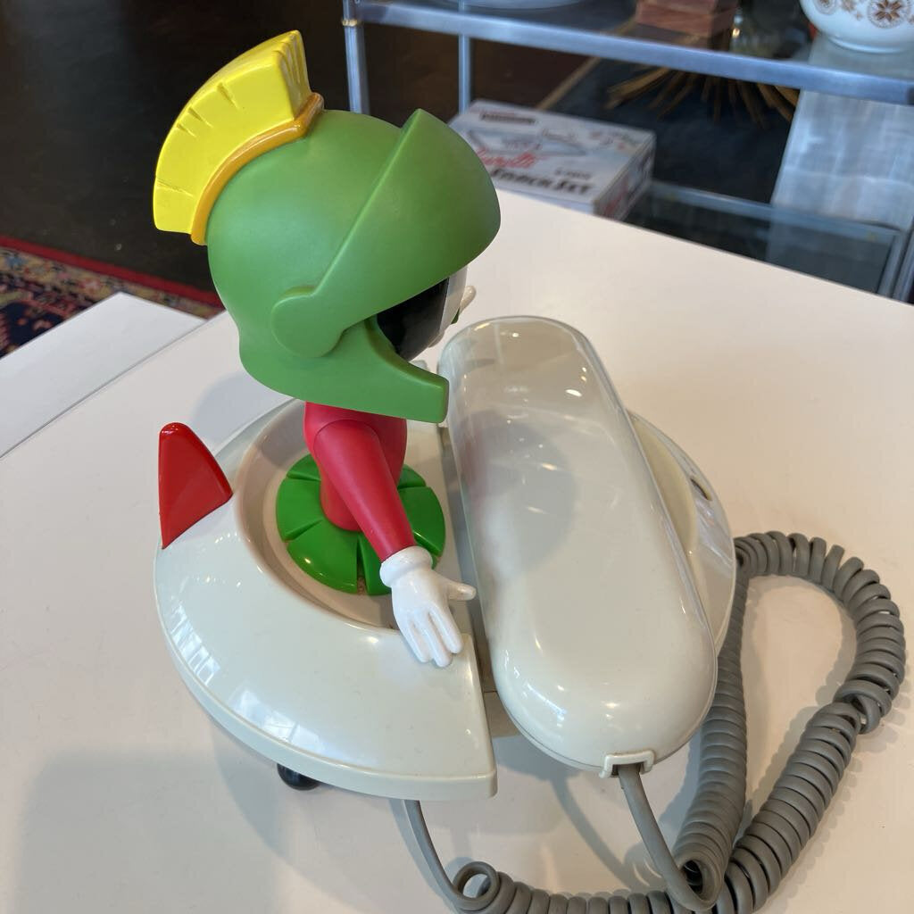 Vintage Marvin the Martian Corded Phone