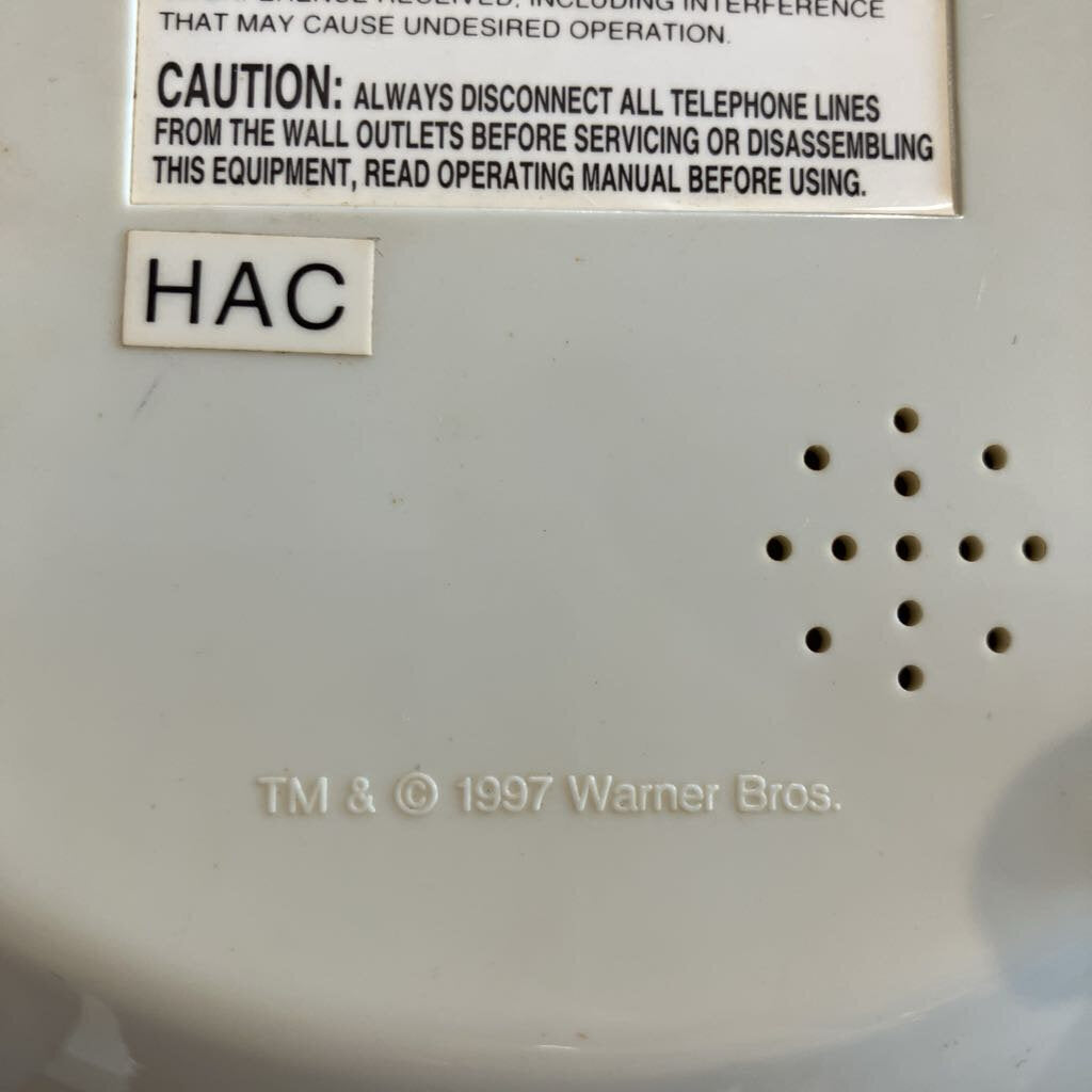 Vintage Marvin the Martian Corded Phone