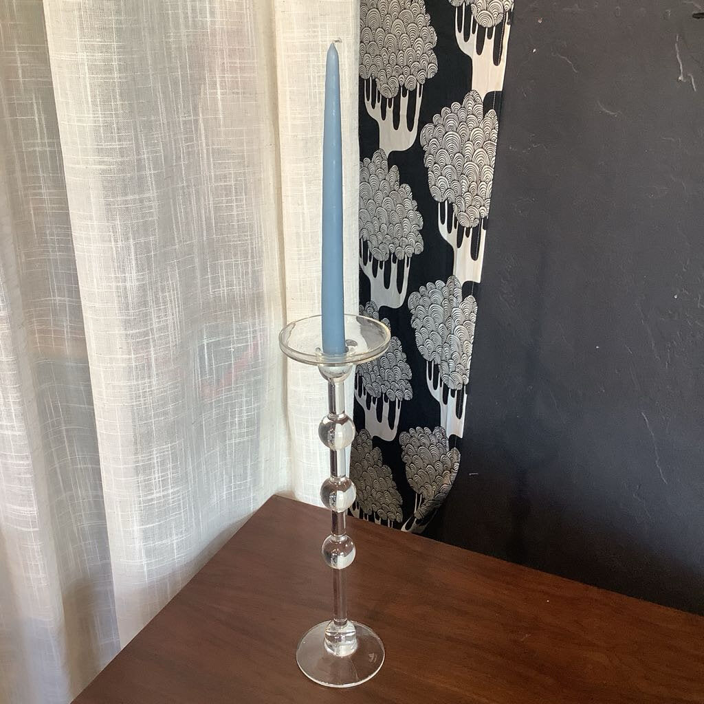 Rosenthal Studio Line Tall Glass Candle Holders, Set of 3