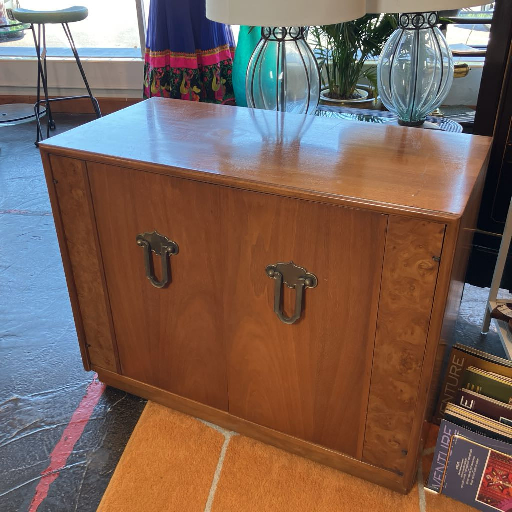 Mid-Century Walnut Bar or Record Cabinet by Berts England