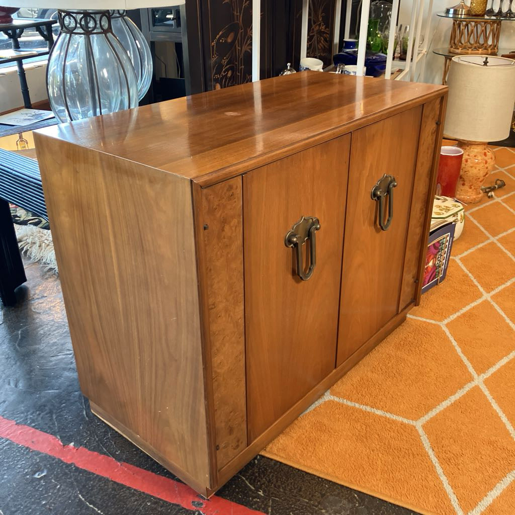 Mid-Century Walnut Bar or Record Cabinet by Berts England