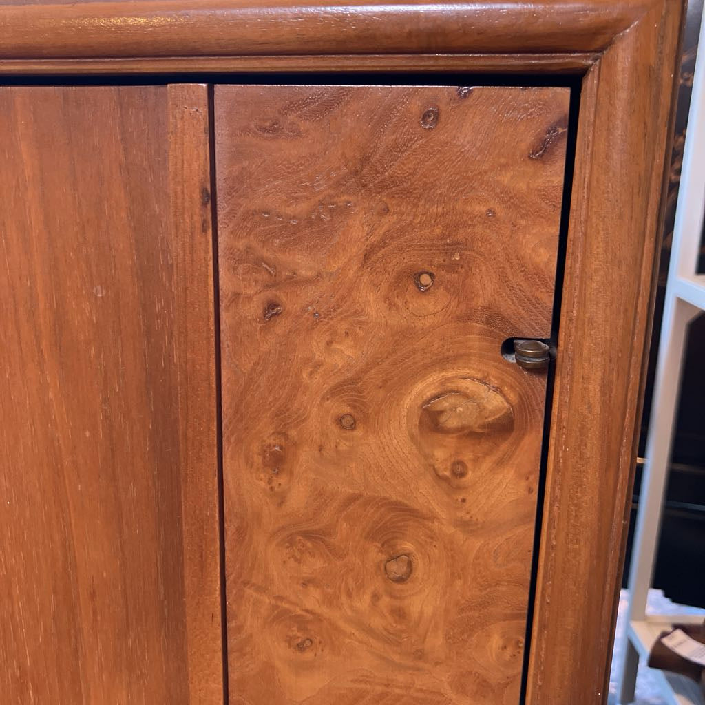Mid-Century Walnut Bar or Record Cabinet by Berts England