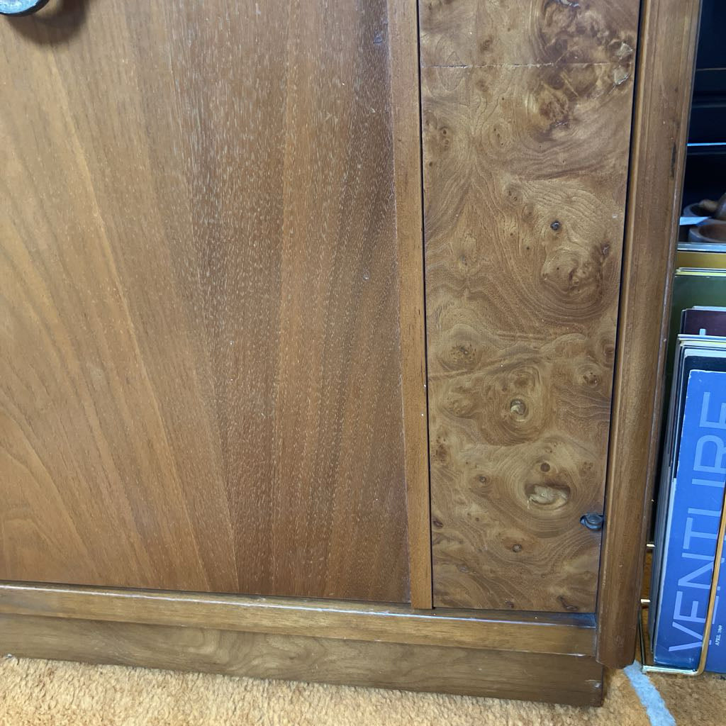 Mid-Century Walnut Bar or Record Cabinet by Berts England