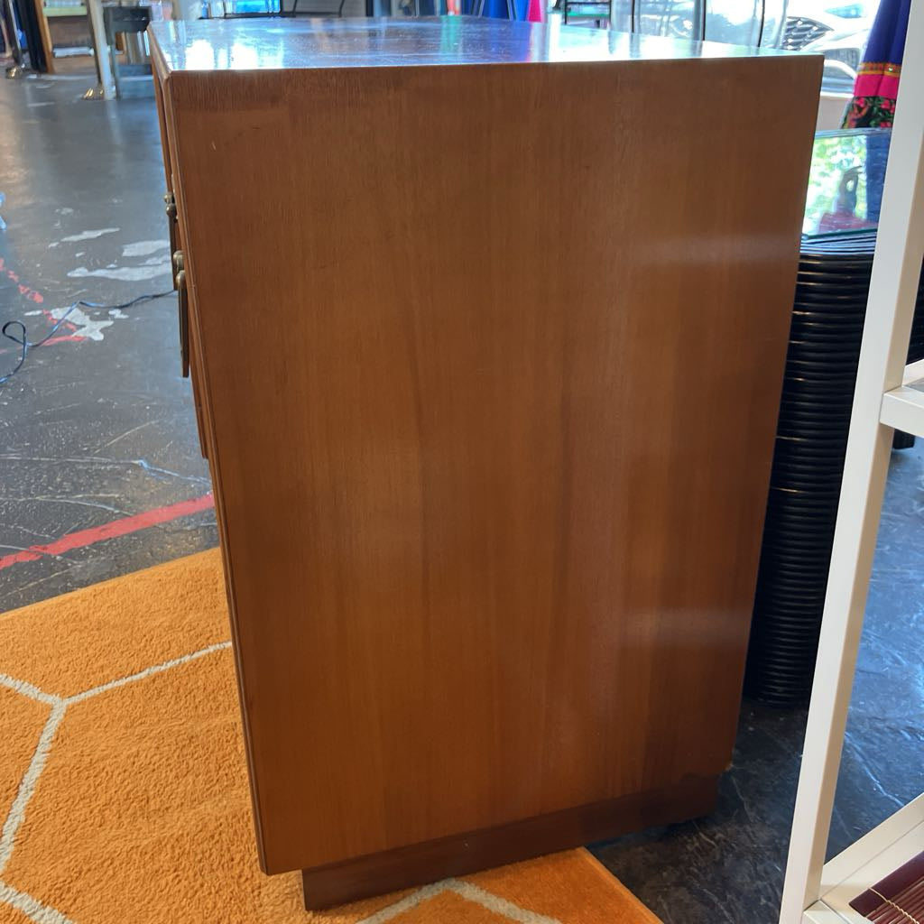 Mid-Century Walnut Bar or Record Cabinet by Berts England