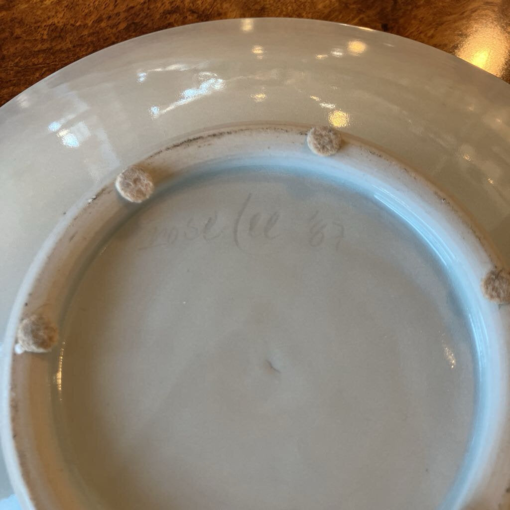 1987 Siamese Cat Studio Bowl by Rose Lee