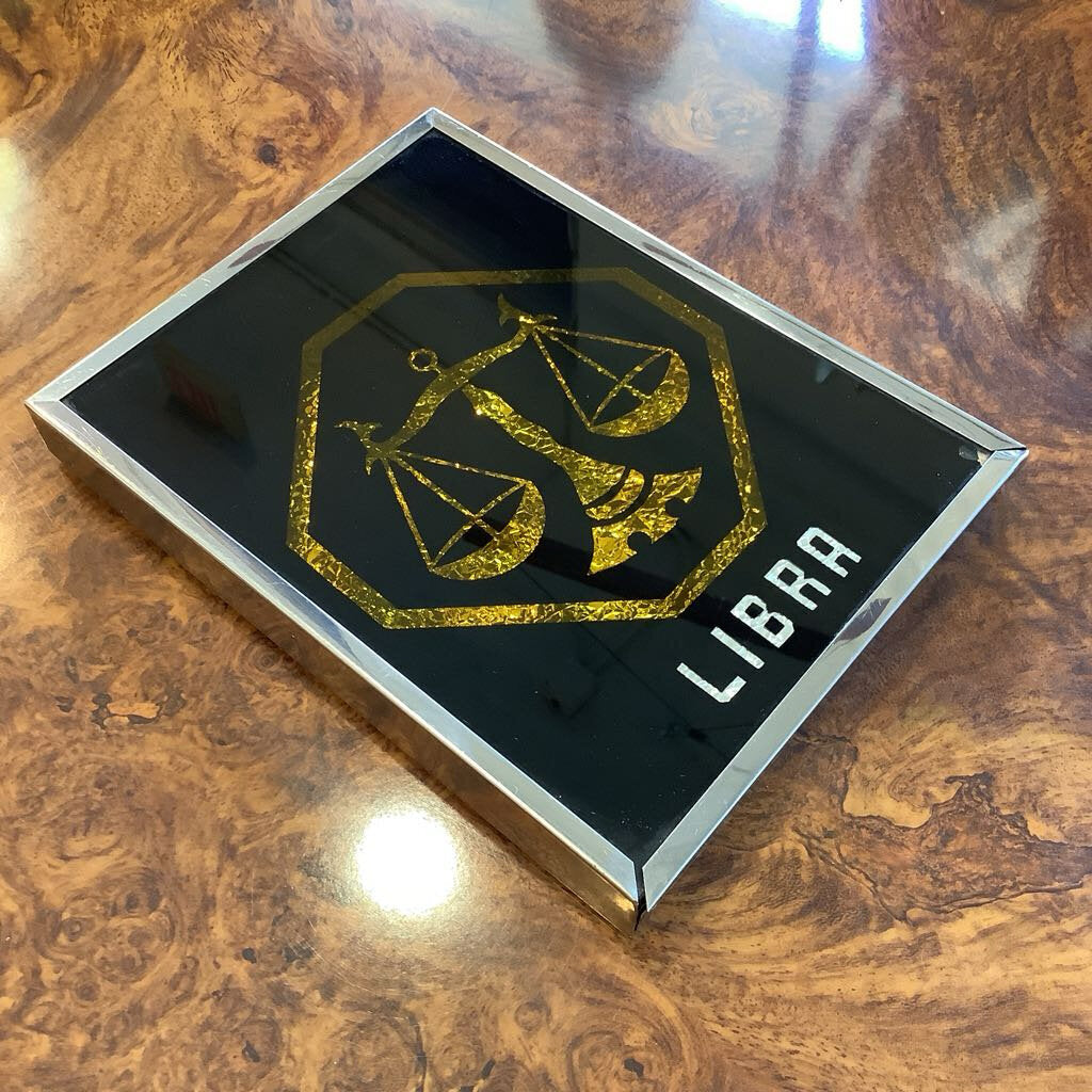 Vintage Libra Plaque