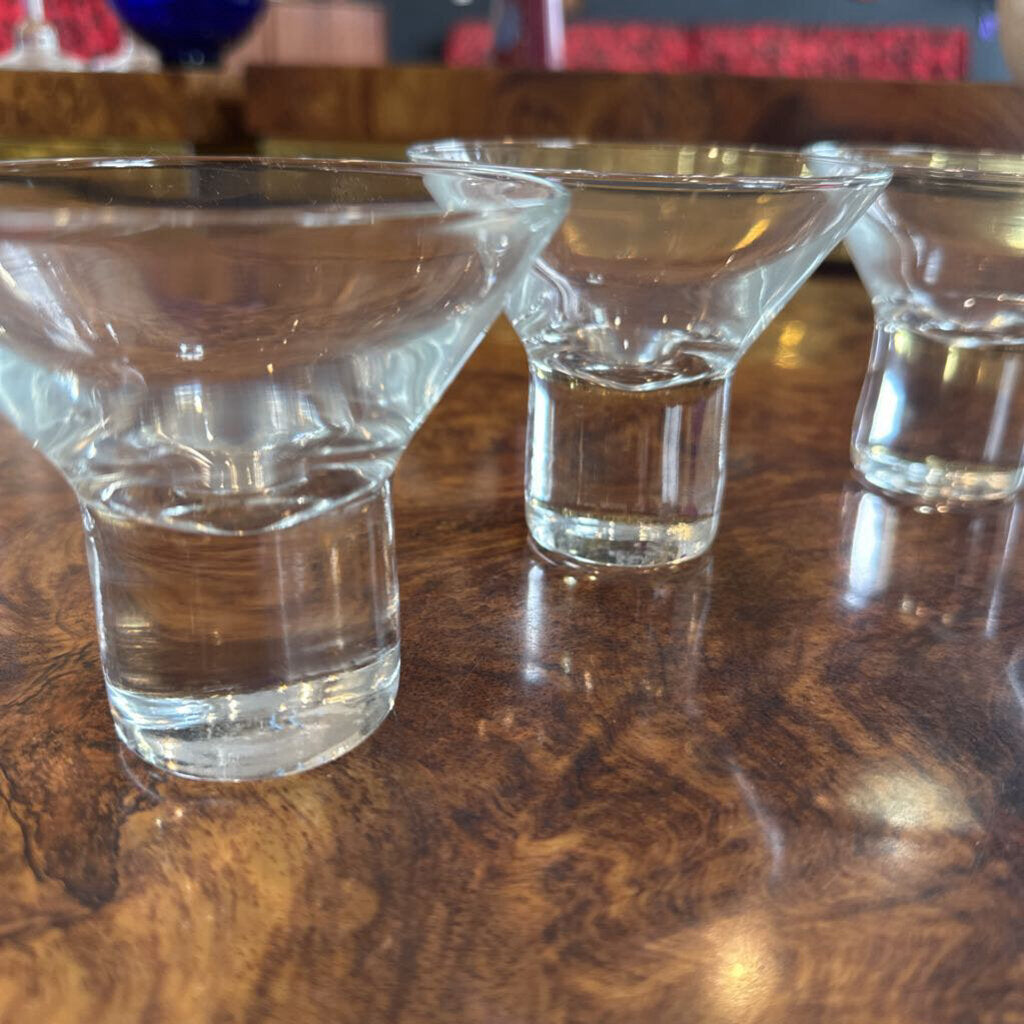 Vintage Martini Glass Set (4)