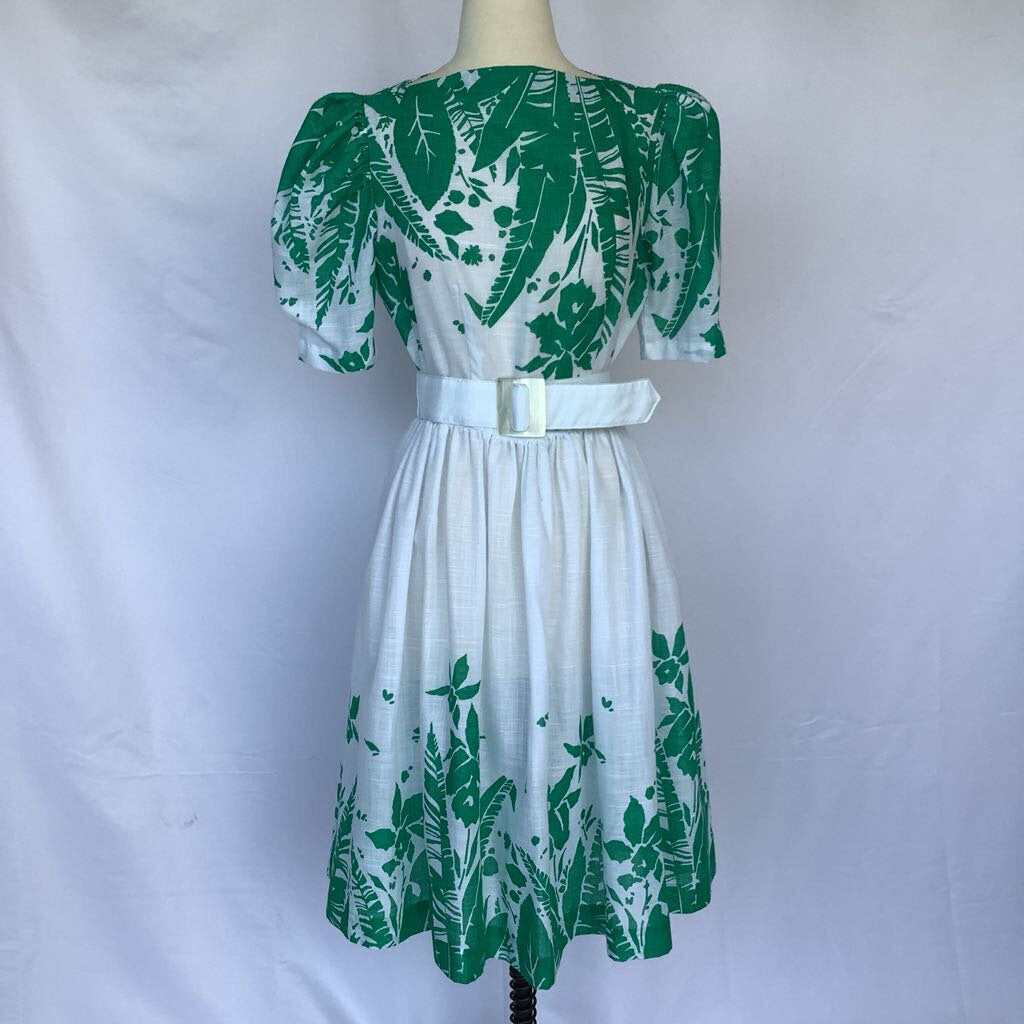 1980s Garden Party Midi