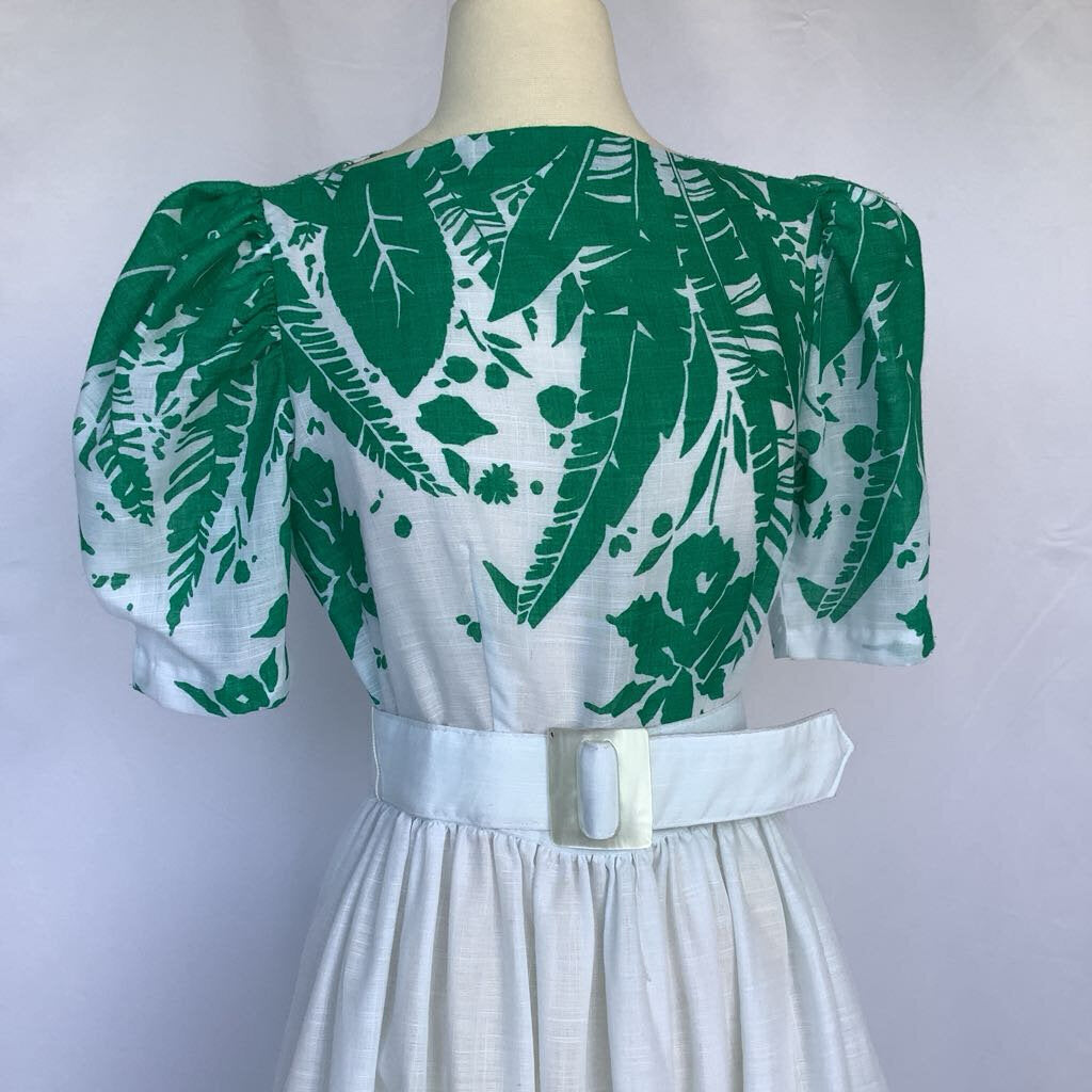 1980s Garden Party Midi
