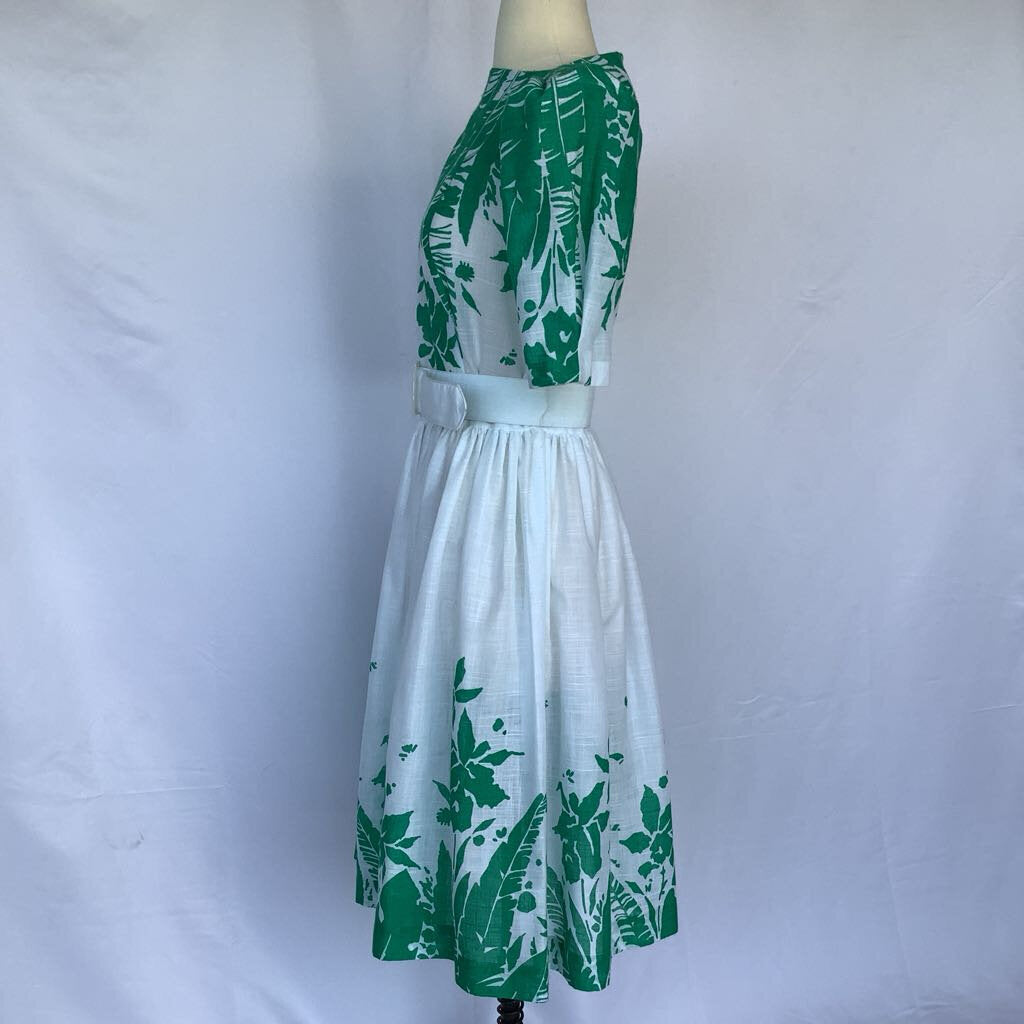 1980s Garden Party Midi