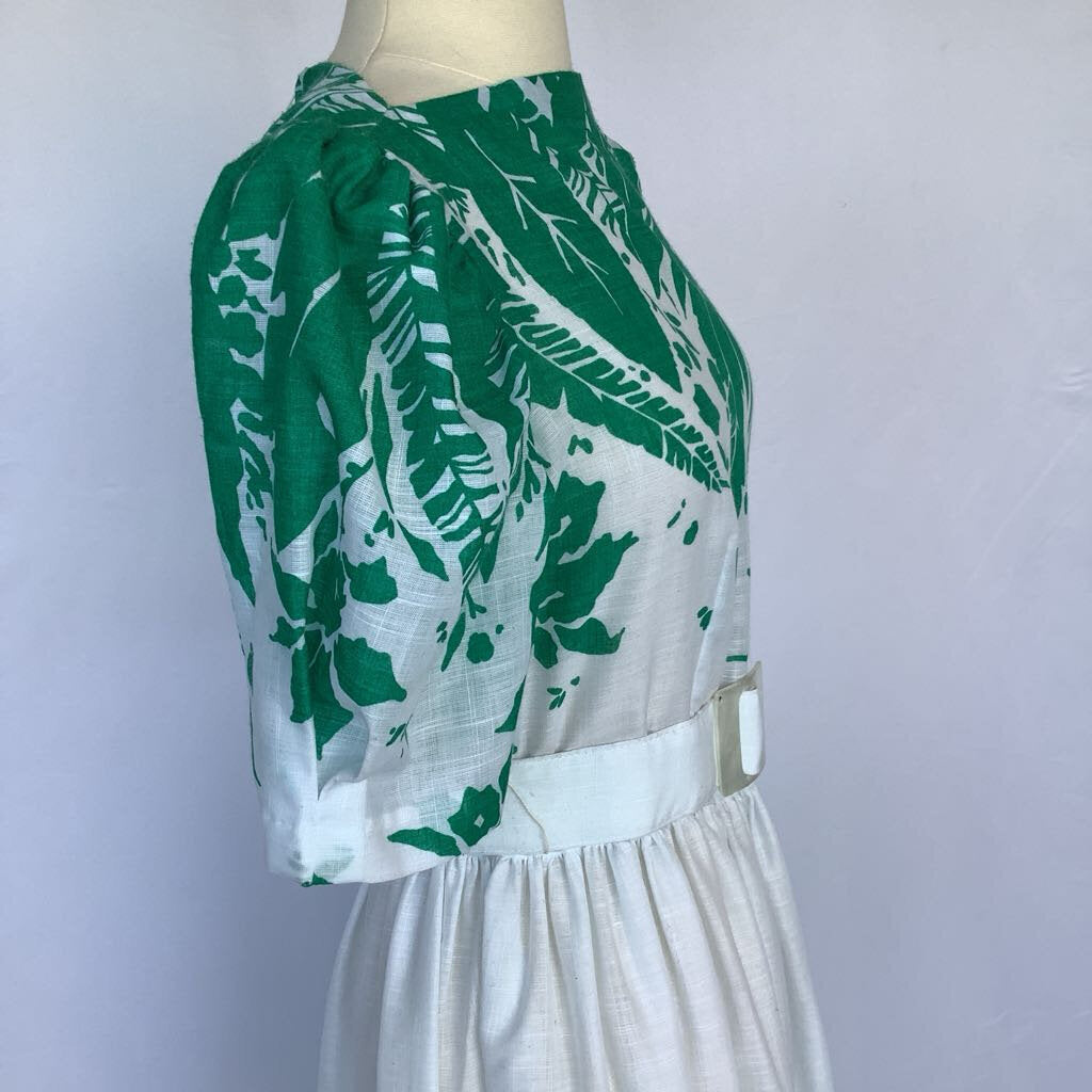 1980s Garden Party Midi