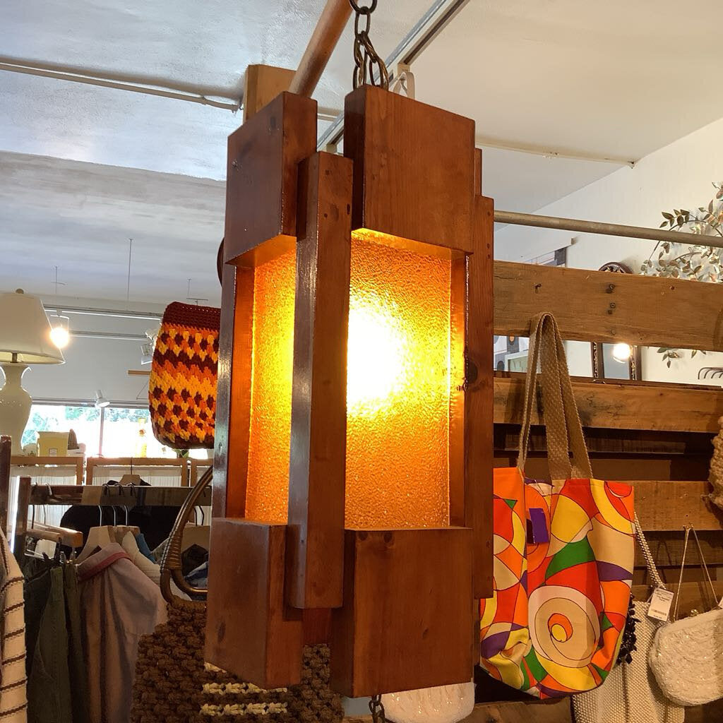 70's Hanging Light