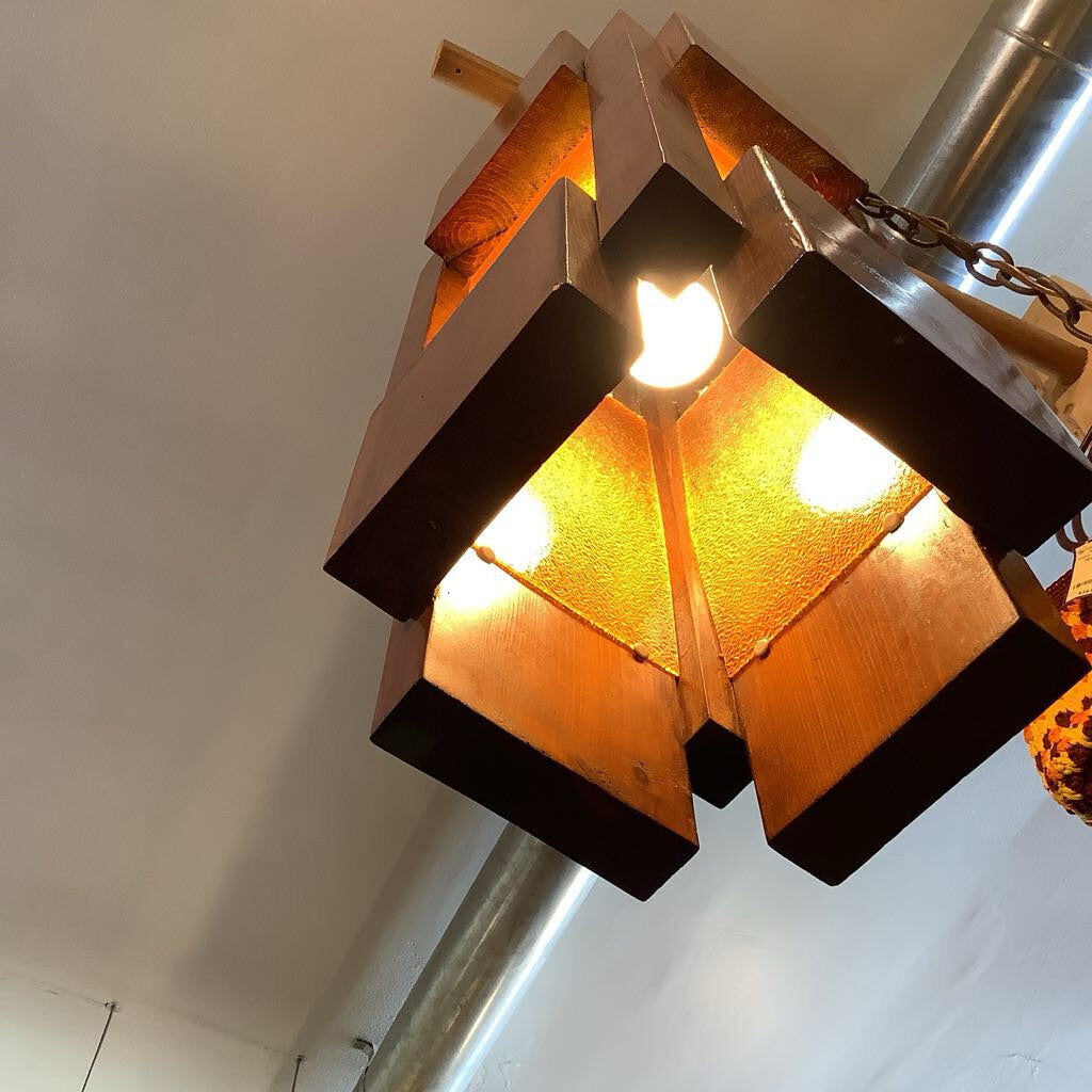 70's Hanging Light