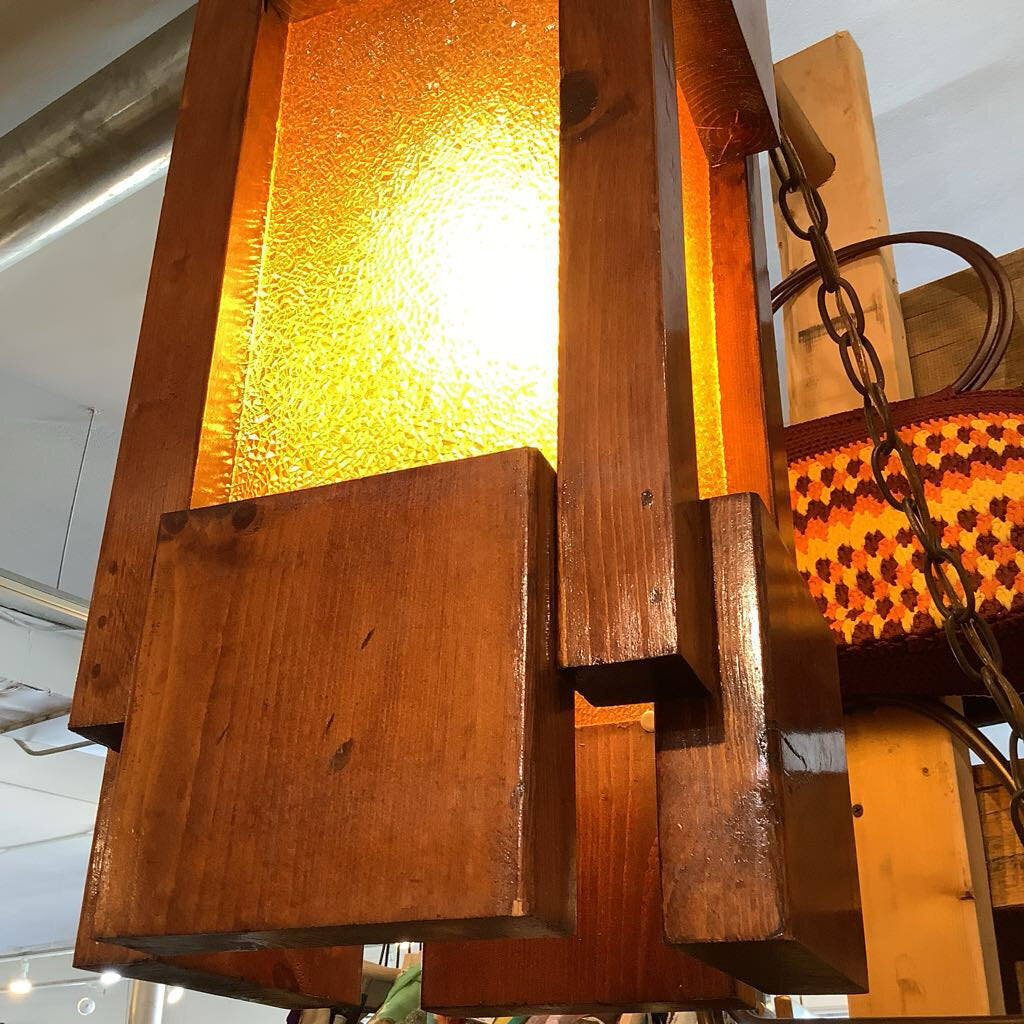 70's Hanging Light