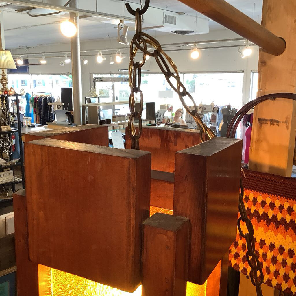70's Hanging Light