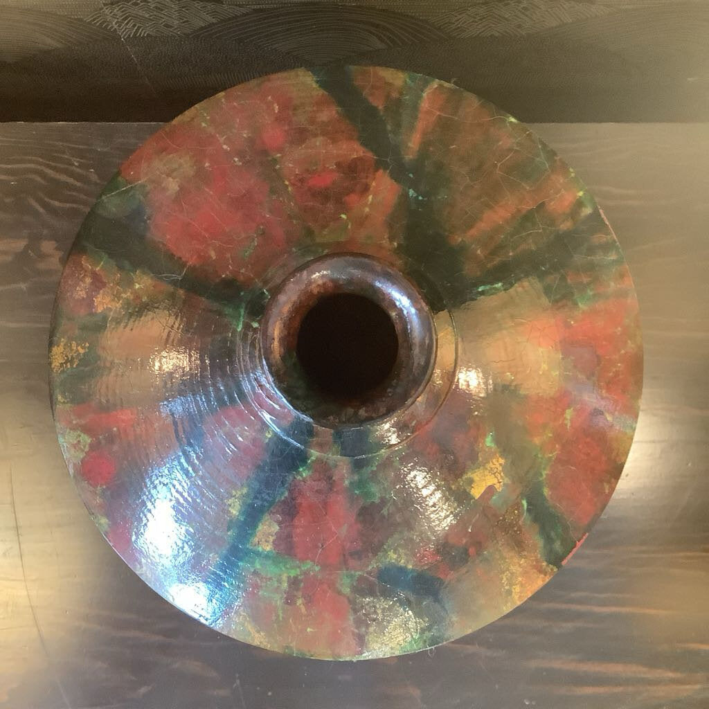 Vintage Unique Vase Signed