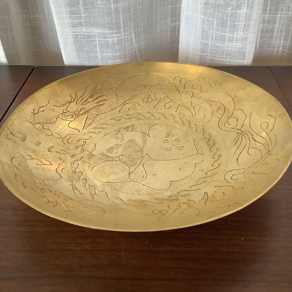 Etched Brass Dish
