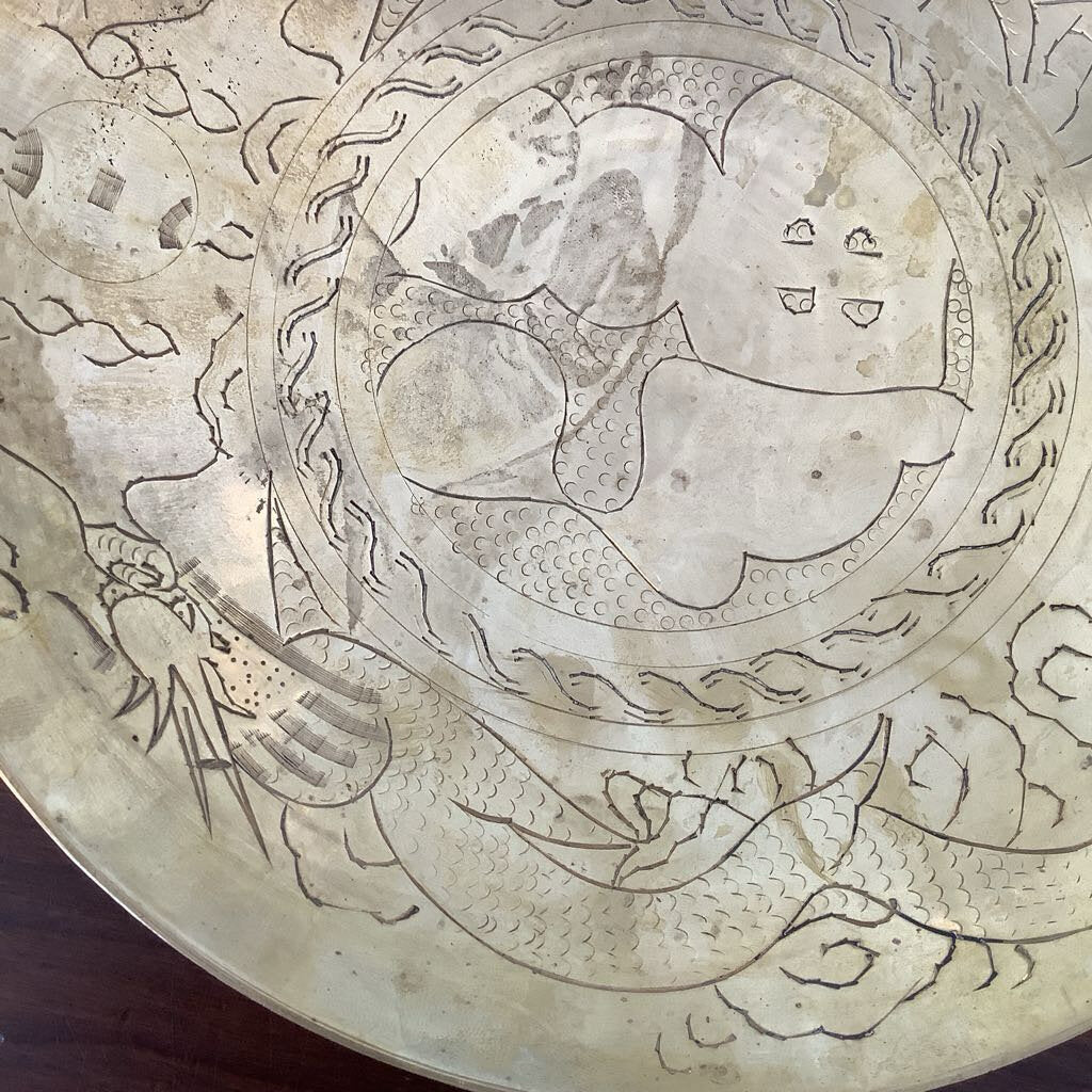 Etched Brass Dish