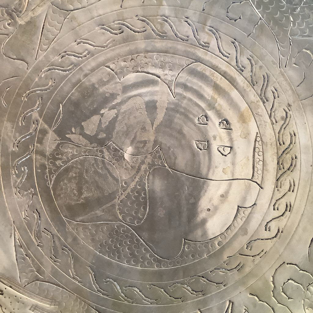 Etched Brass Dish