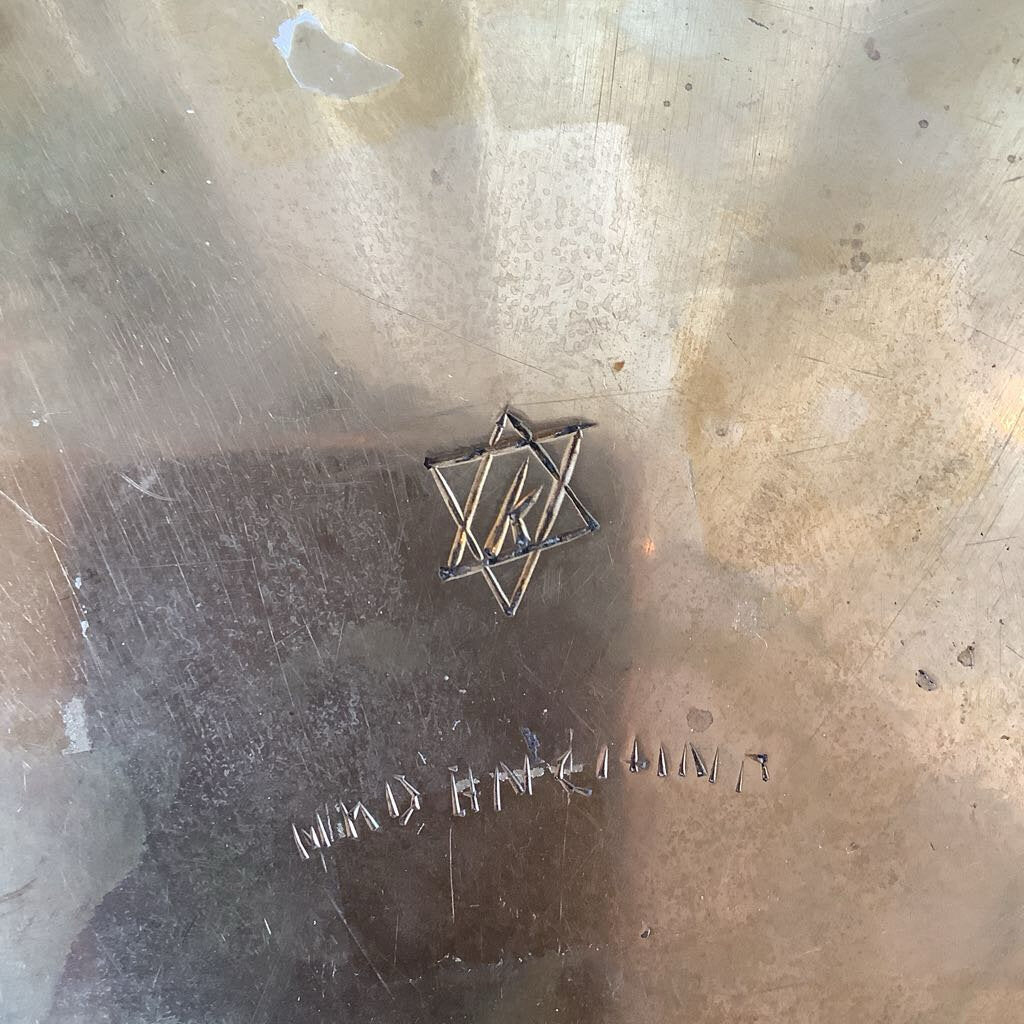 Etched Brass Dish