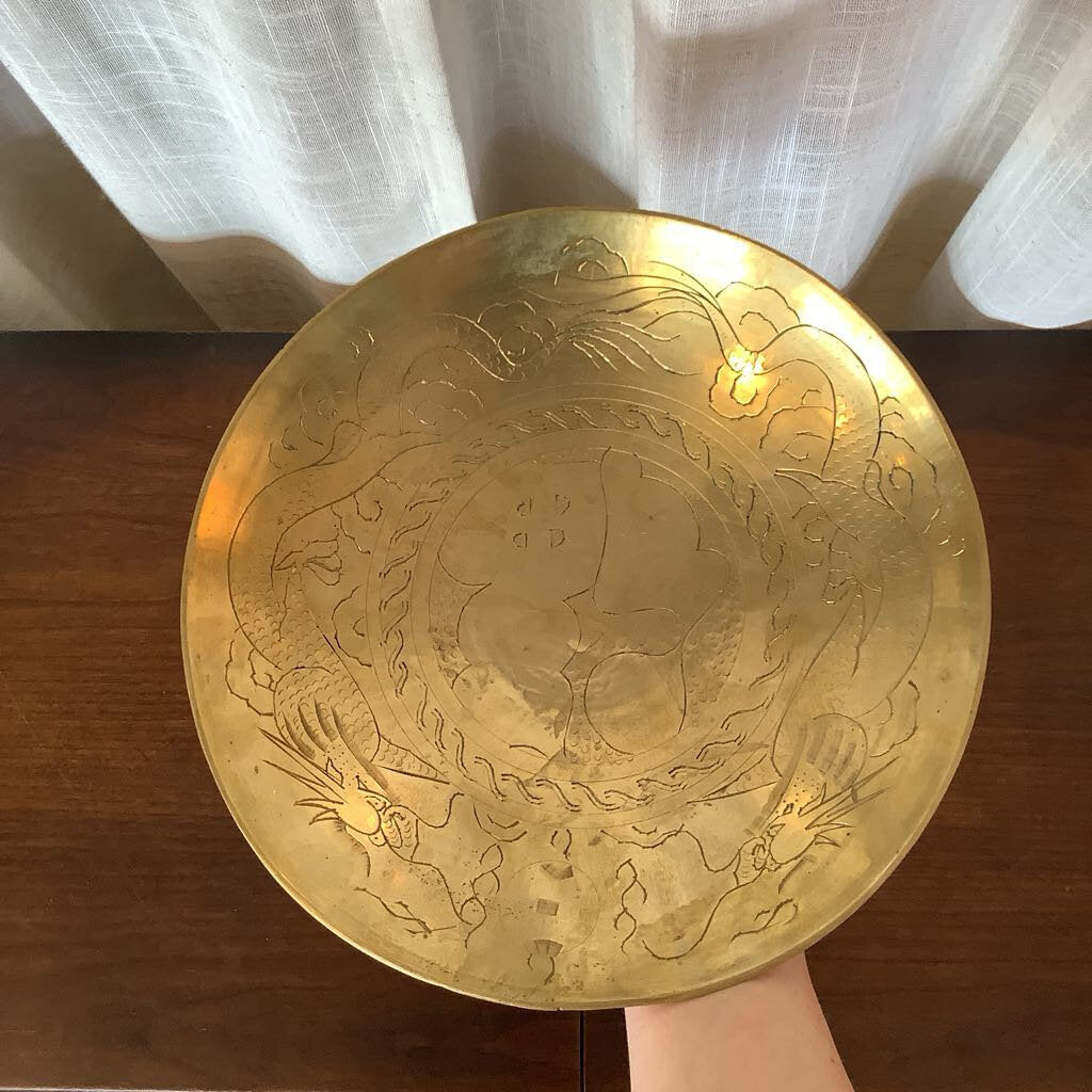 Etched Brass Dish