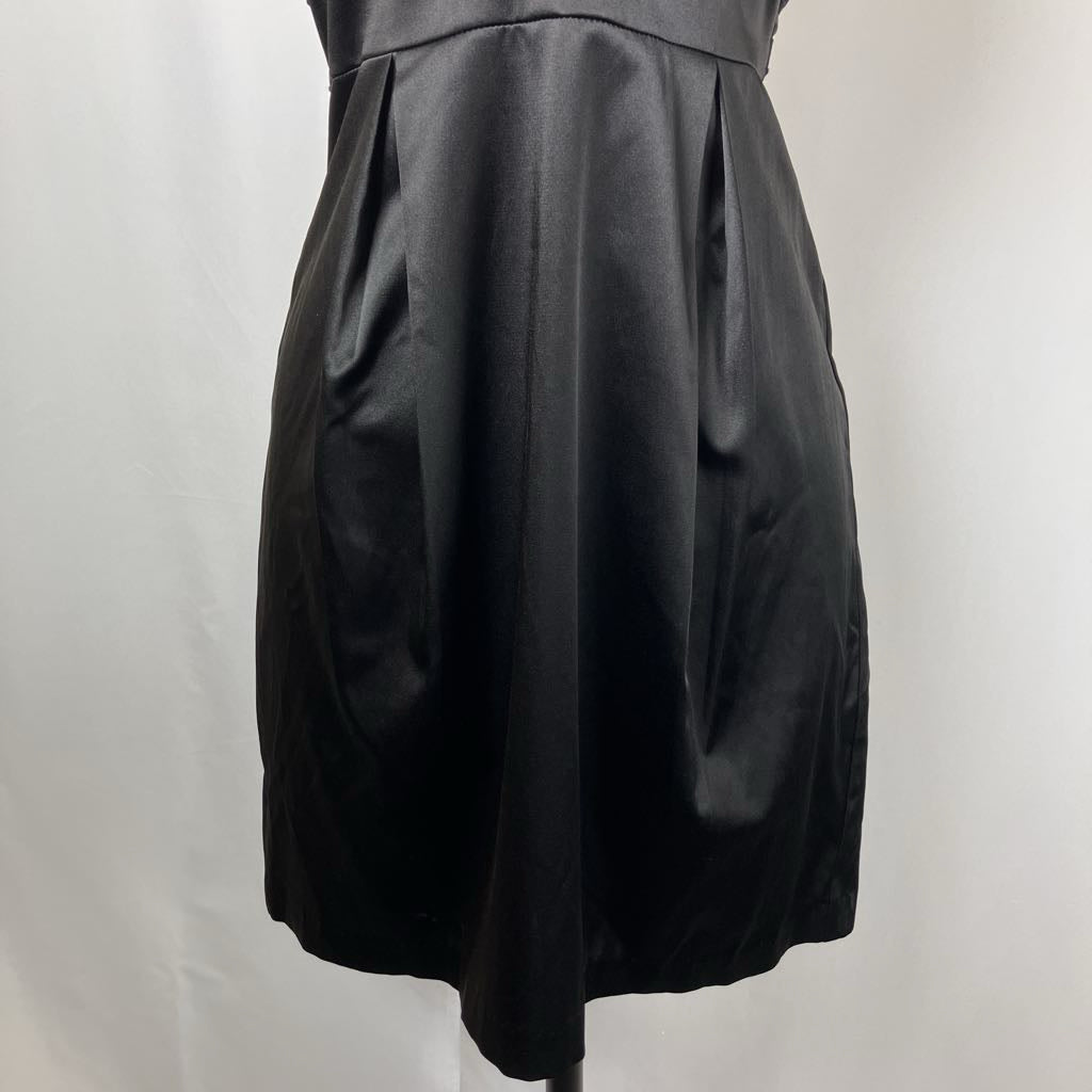 90s Black & White Strapless Cocktail Mini