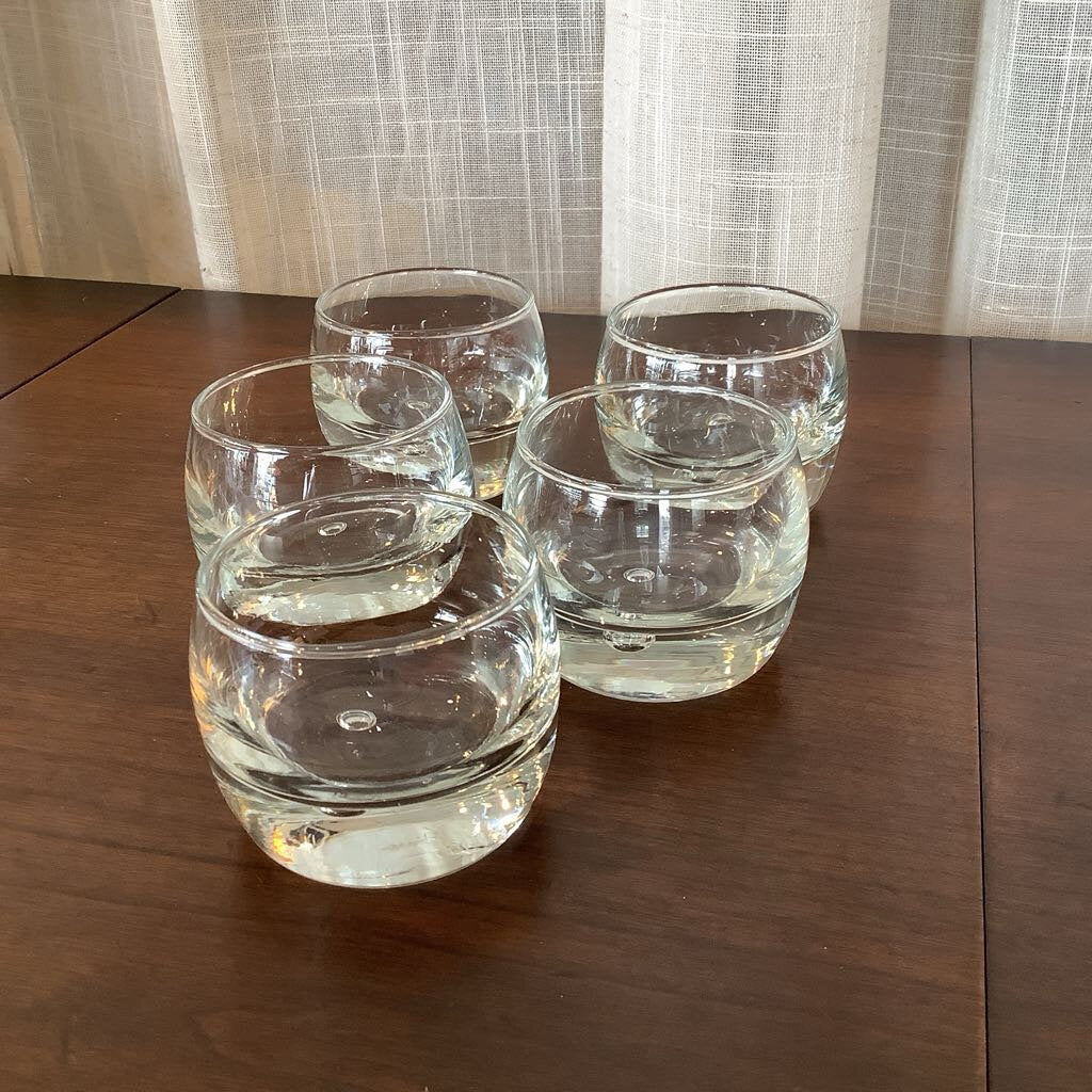 Vintage Bubble Whiskey/Shot Glasses