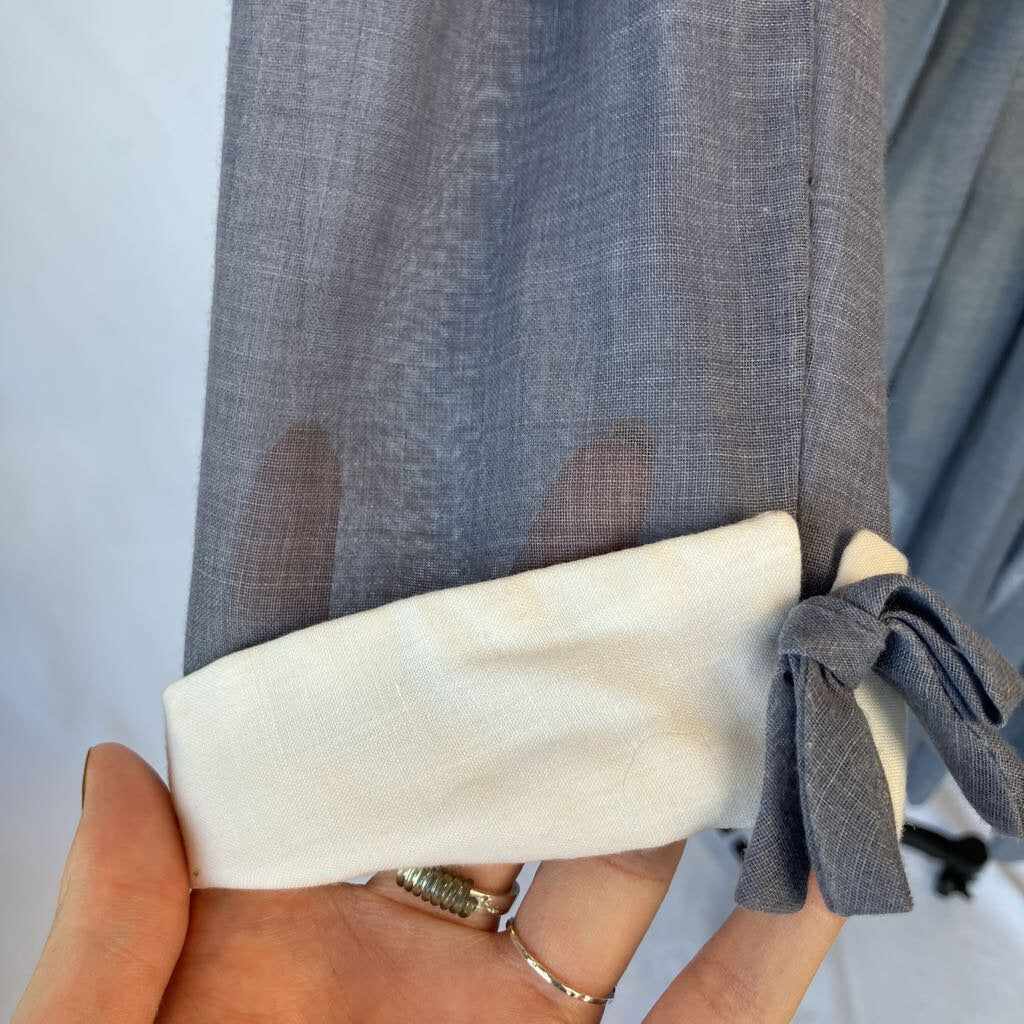 1960s Grey Day Dress with Peter Pan Collar