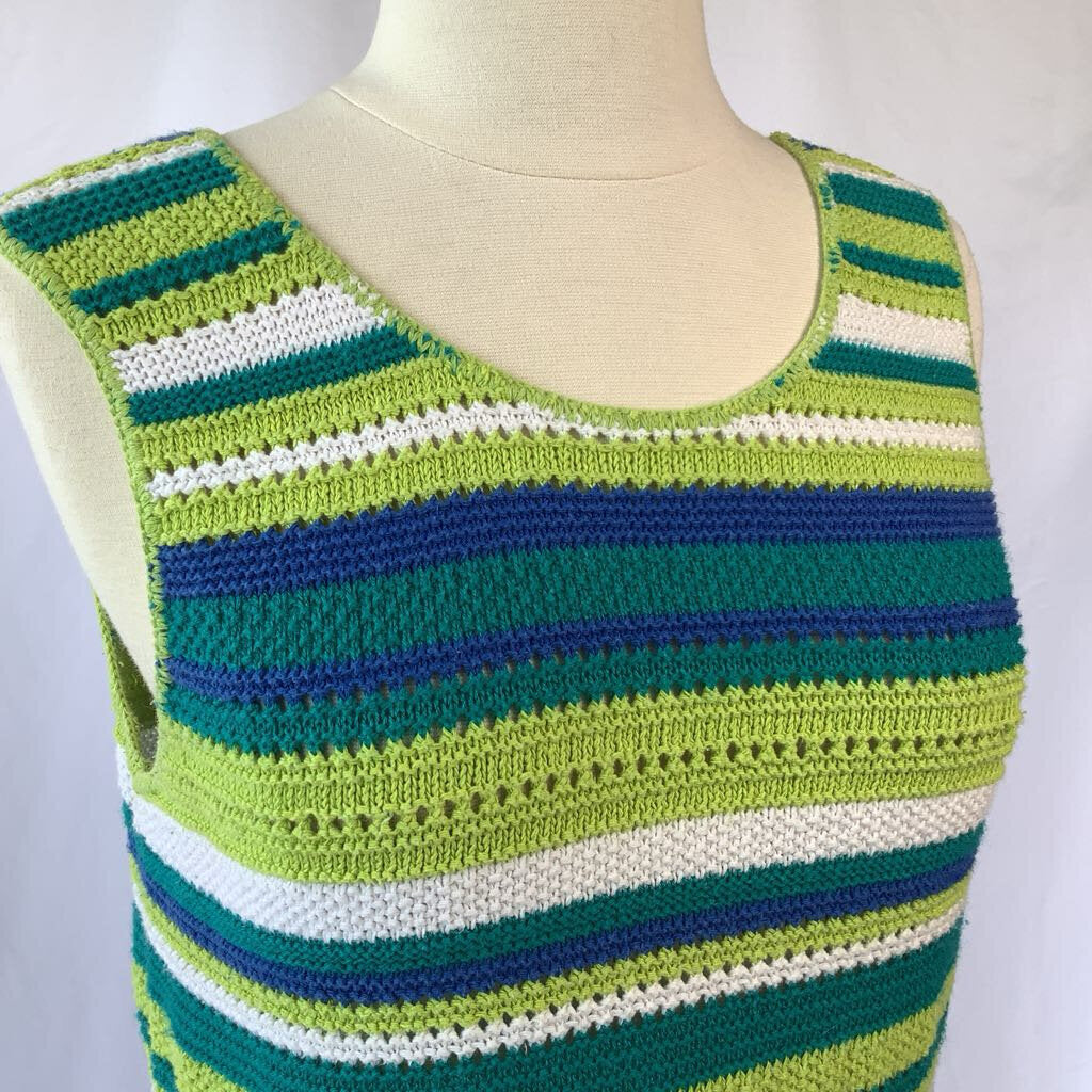 1990s Knitted Stripped Tank