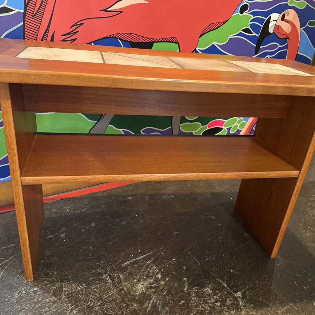 Mid Century Teak Wood Danish Console Table by Gangso Mobler Denmark