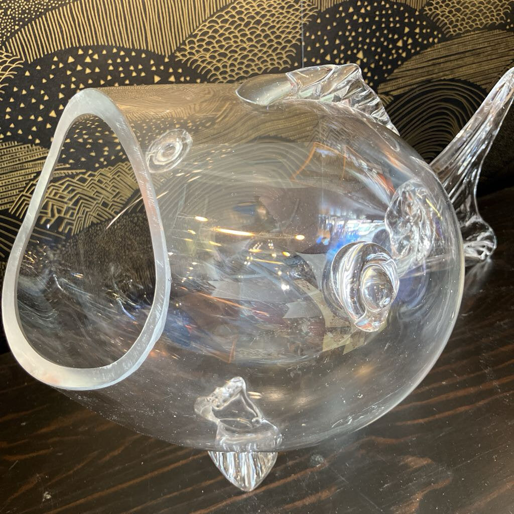 Mid Century Blenko Glass Fish