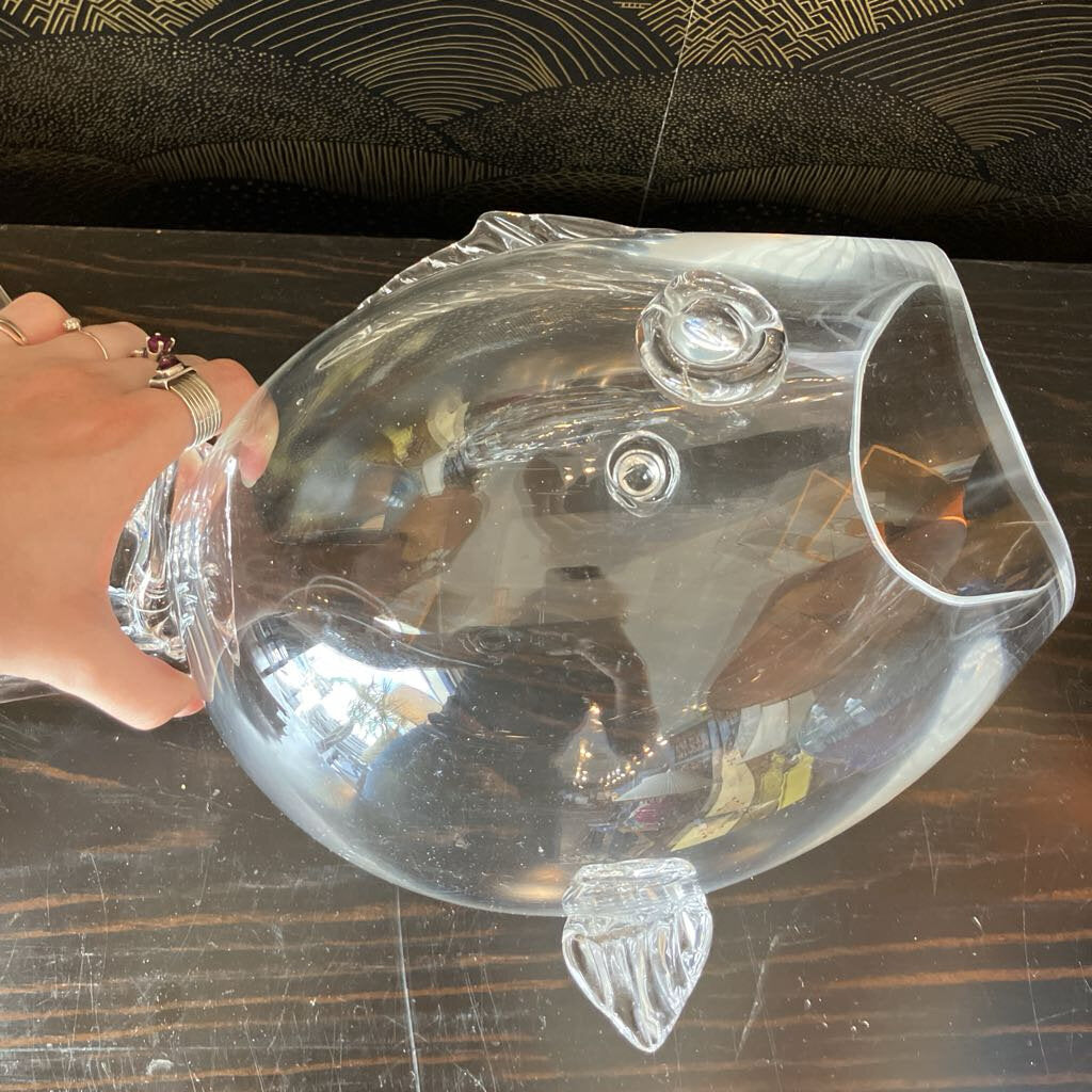 Mid Century Blenko Glass Fish