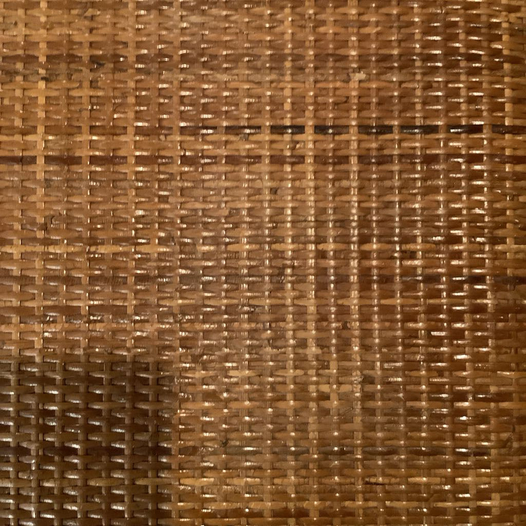 Vintage Rattan Bench