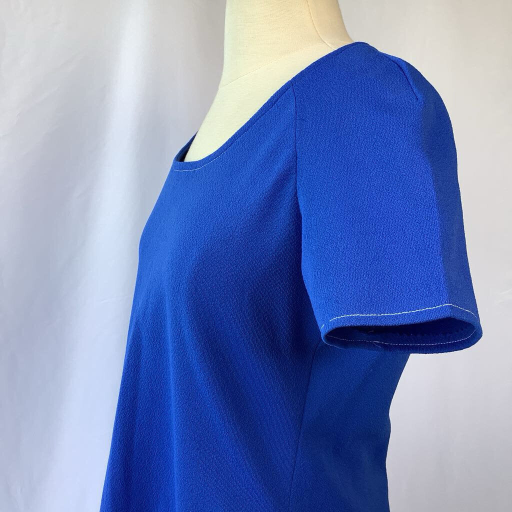 1960s Blue Mod Dress with Pockets