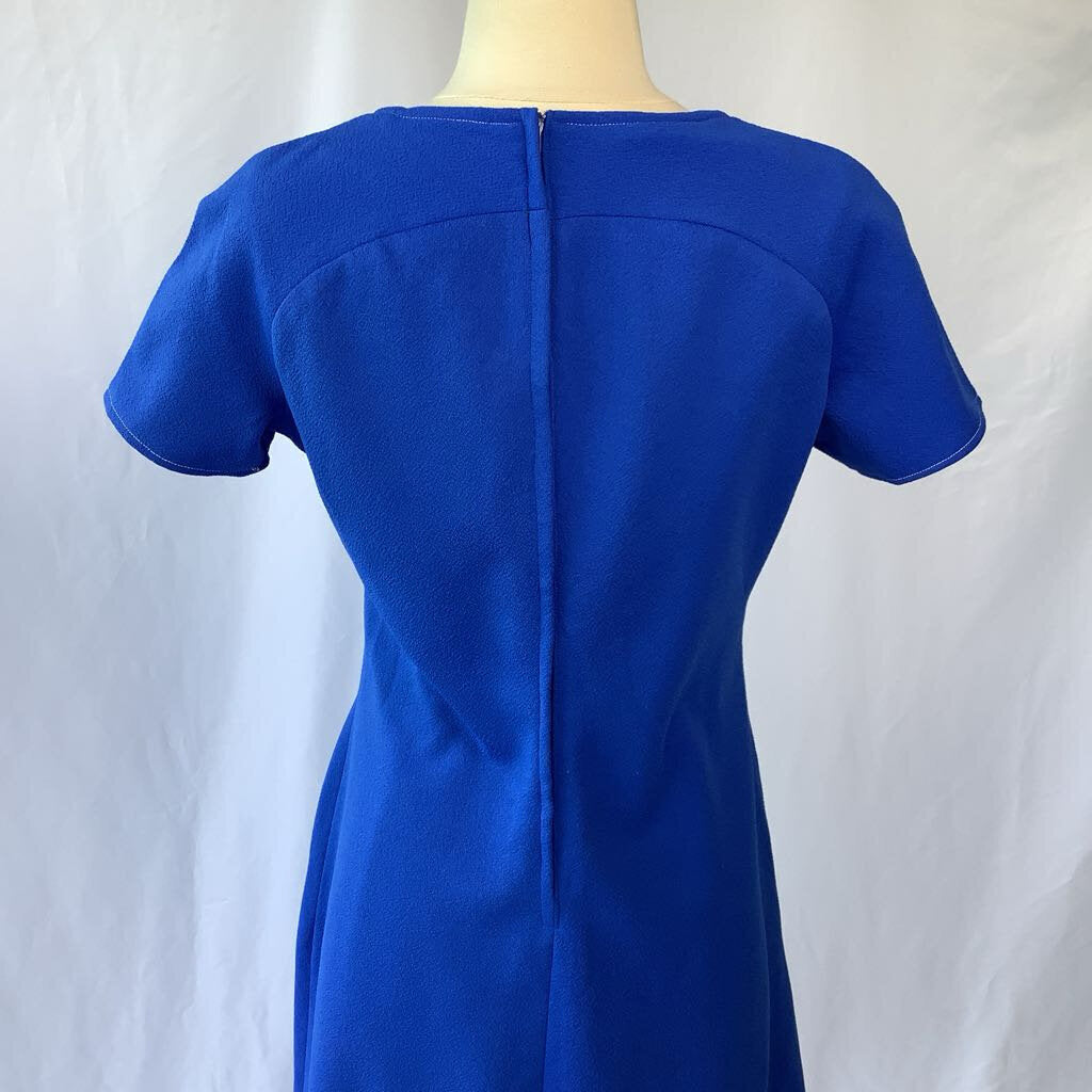 1960s Blue Mod Dress with Pockets