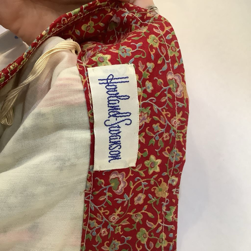 70s Patchwork Long Maxi Skirt