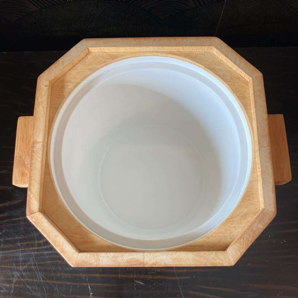 Vintage Georges Braird Ice Bucket with Tongs