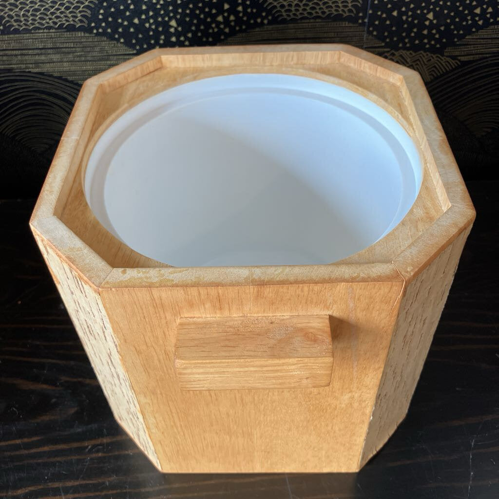 Vintage Georges Braird Ice Bucket with Tongs