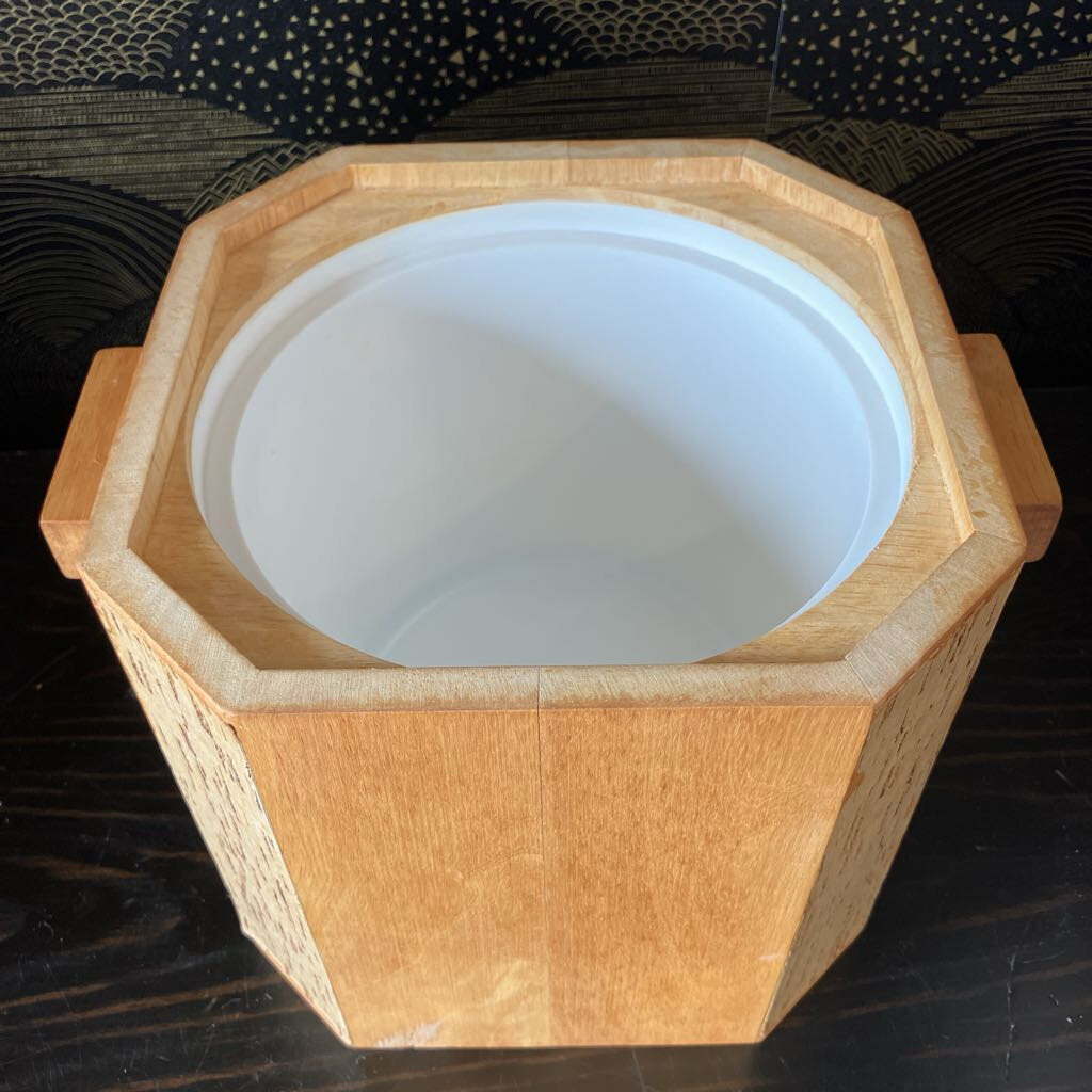 Vintage Georges Braird Ice Bucket with Tongs
