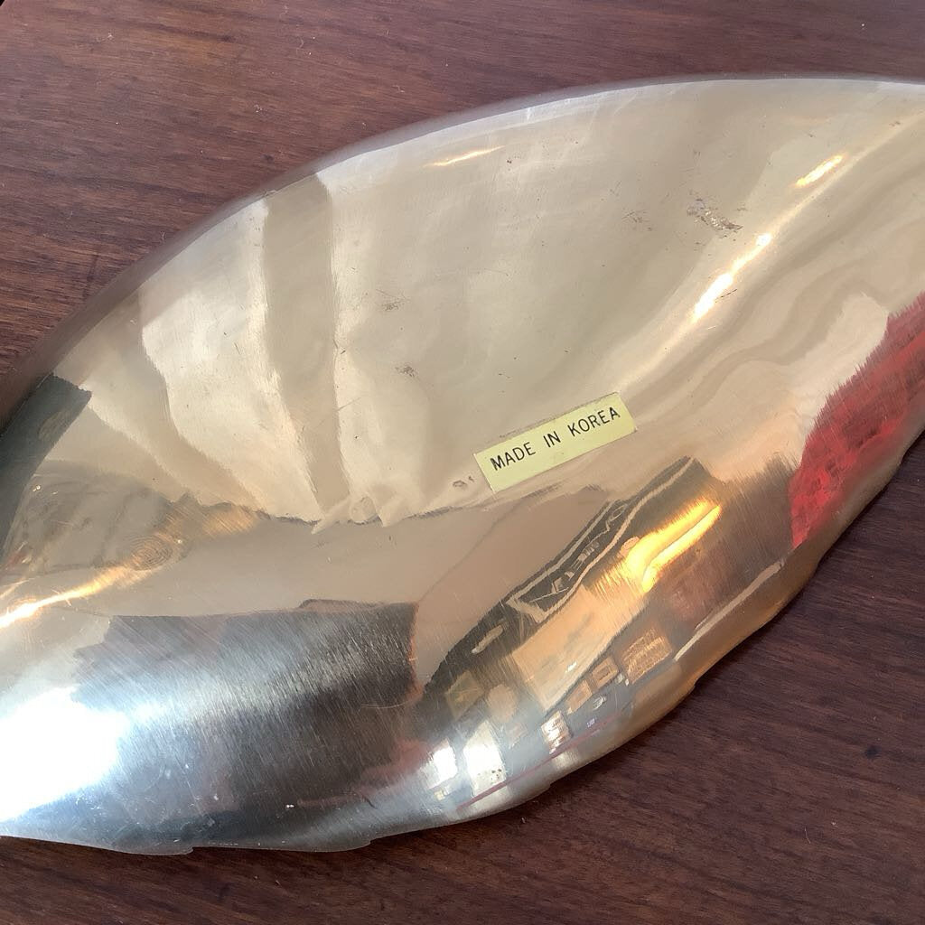 Brass Leaf Dish