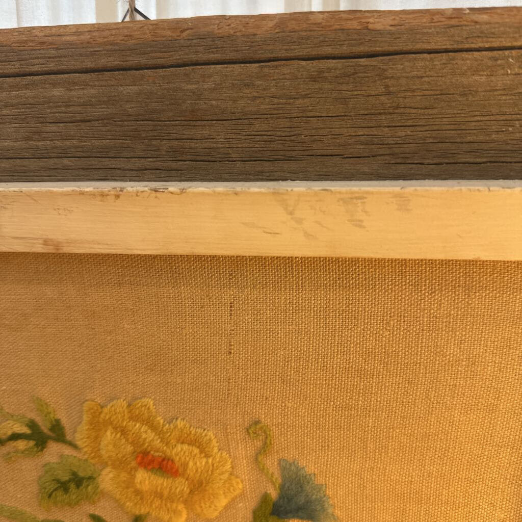 Vintage Flowers Crewel
