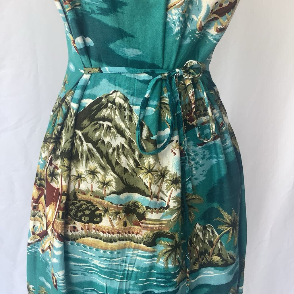 Rayon Jane Ashley Hawaiian Dress