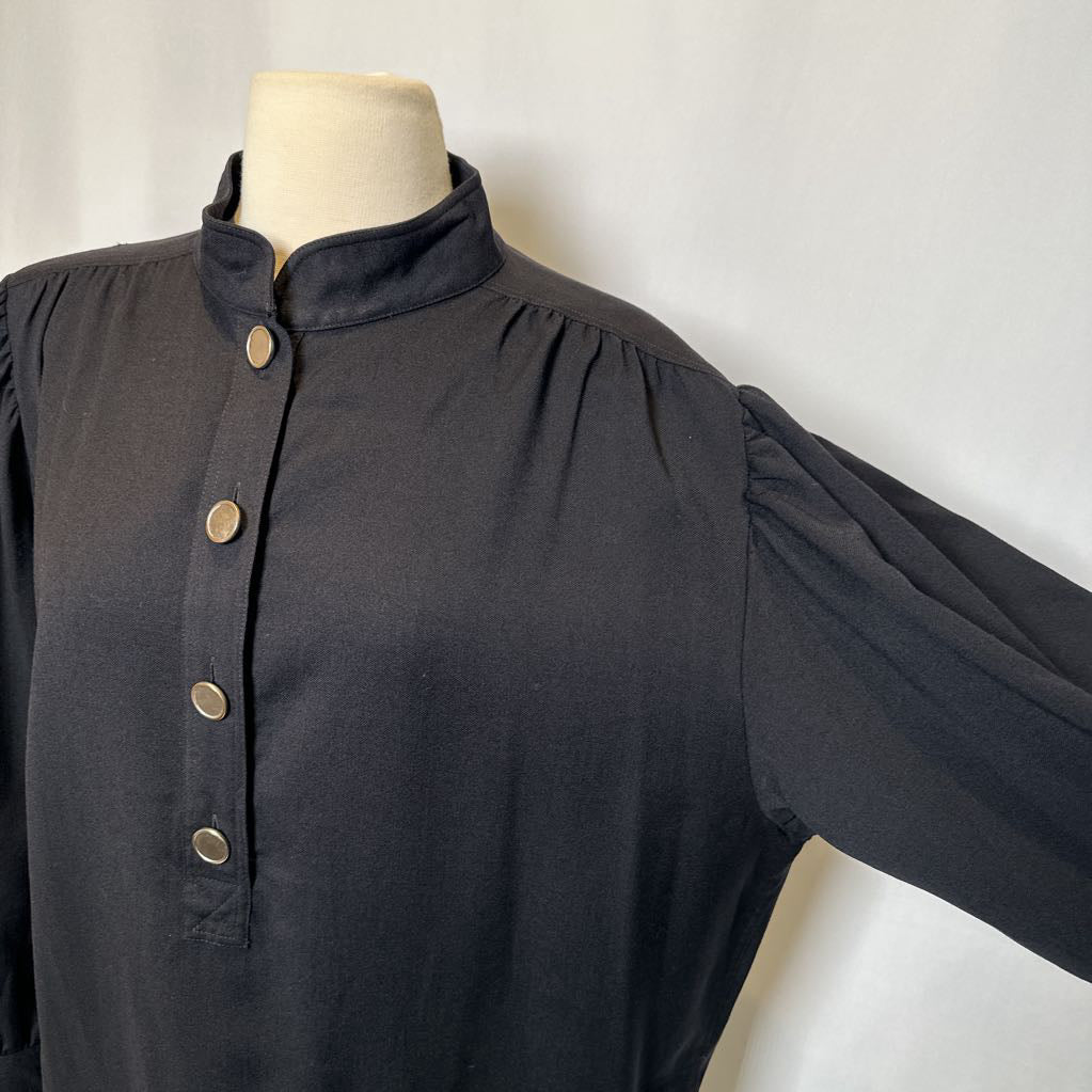 80s YSL Variations Frock Dress