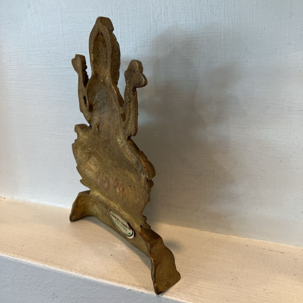 Brass Stand of the Goddess Lakshmi