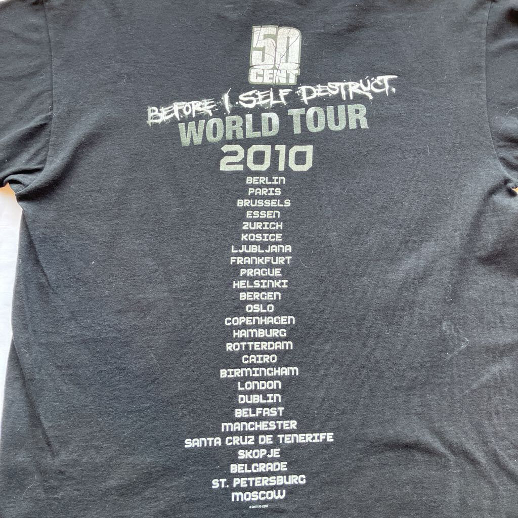 2010 50 Cent T-shirt