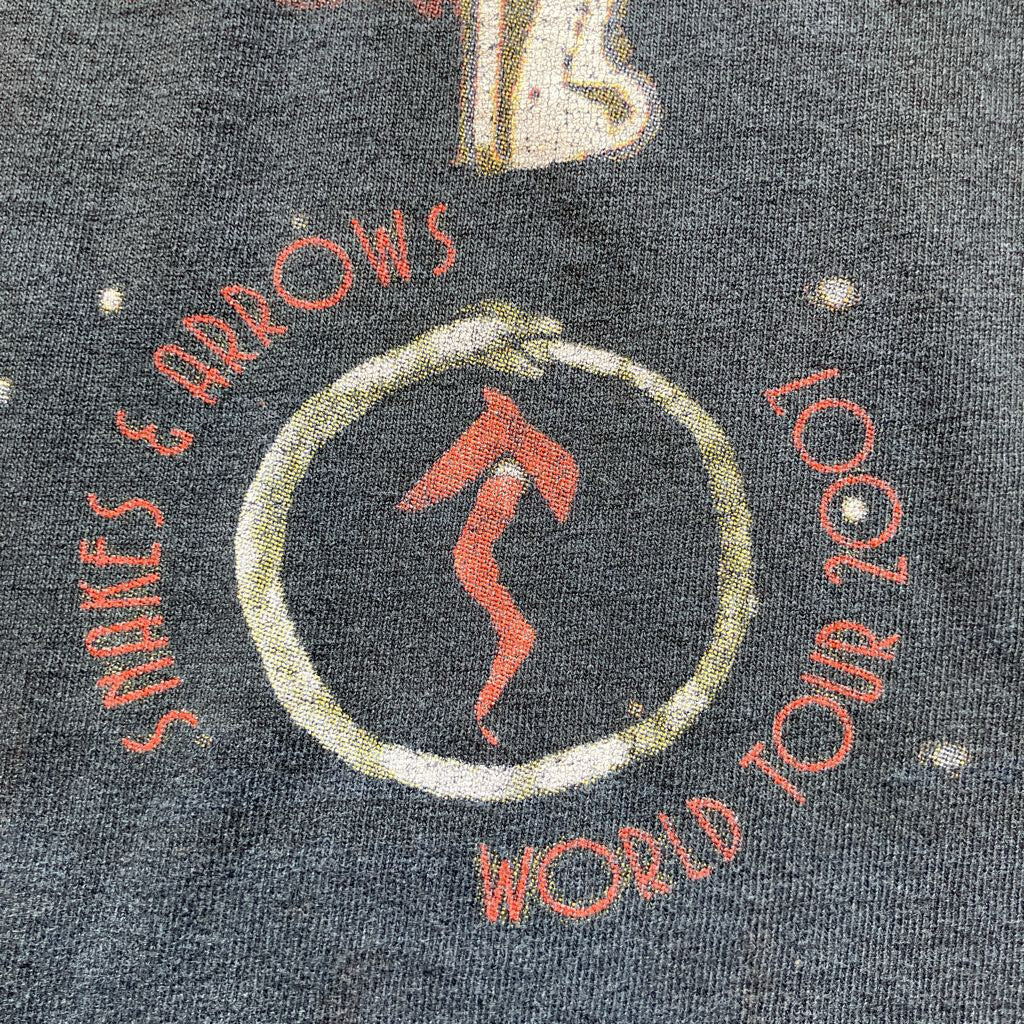 2007 Rush World Tour T-shirt
