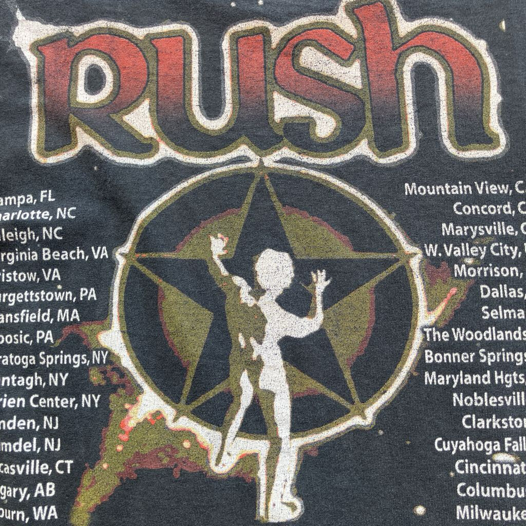 2007 Rush World Tour T-shirt